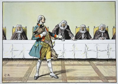 Il diplomatico Burgermeister, fine dicembre 1740 da Carl Röchling